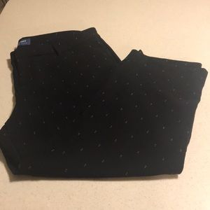 Old Navy Harper Mid Rise Anchor Pants 14R